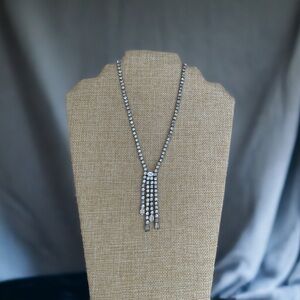 Vintage rhinestone pendant.